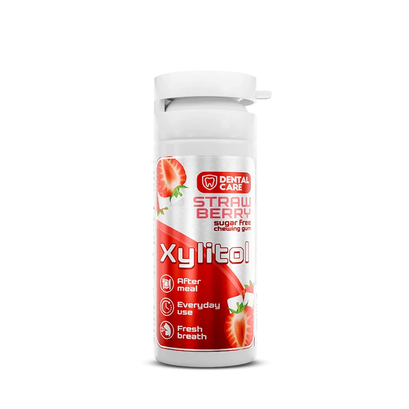 Dental Care Xylitol Strawberry sugar-free chewing gum